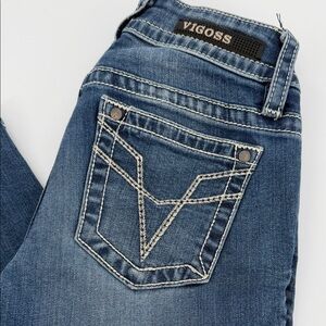 Vigoss Women's Skinny Denim Capris